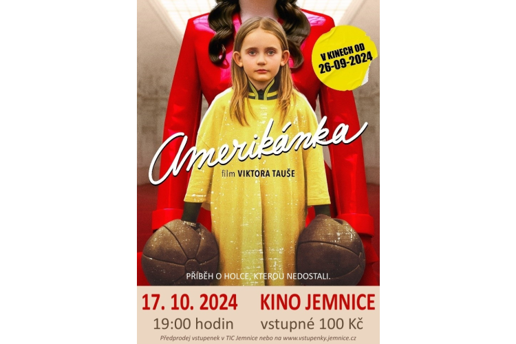 Amerikánka - filmové představení pro dospělé