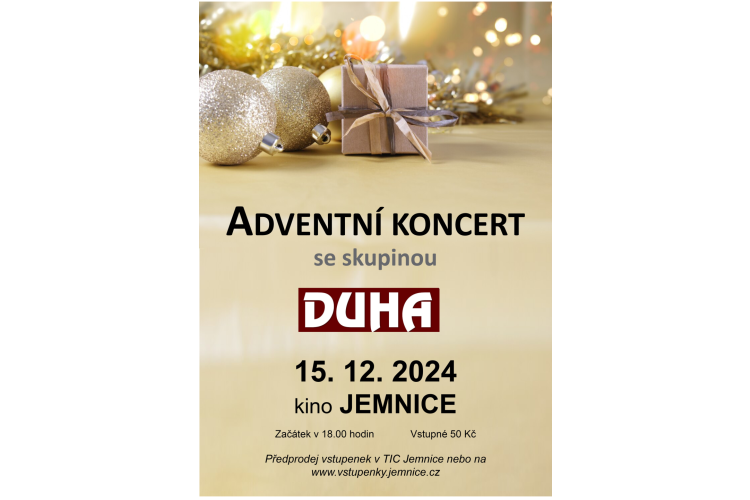 Adventní koncert - skupina DUHA