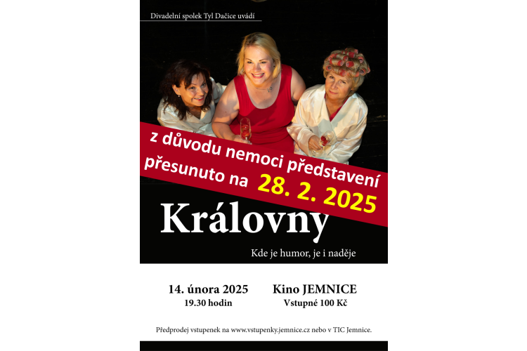 Královny - divadelní představení DS Tyl Dačice
