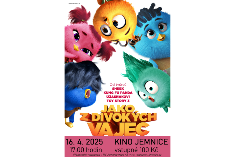 Jako z divokých vajec - animované filmové představení