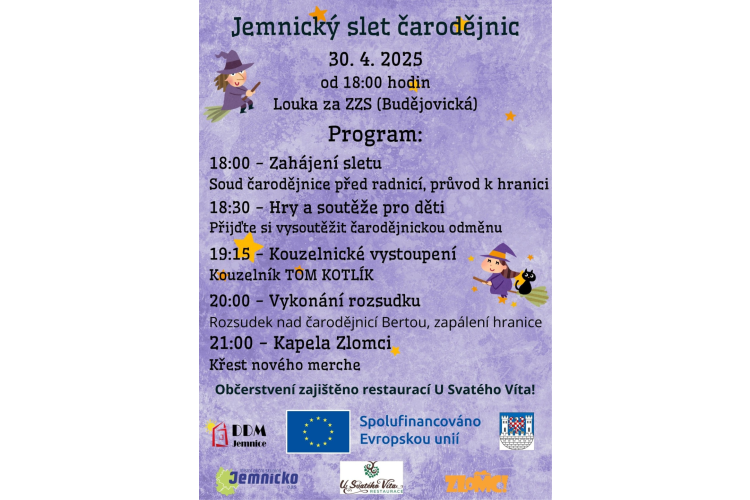 Jemnický čarodějný slet 2025