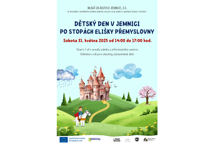 Dětský den v Jemnici aneb Po stopách Elišky Přemyslovny