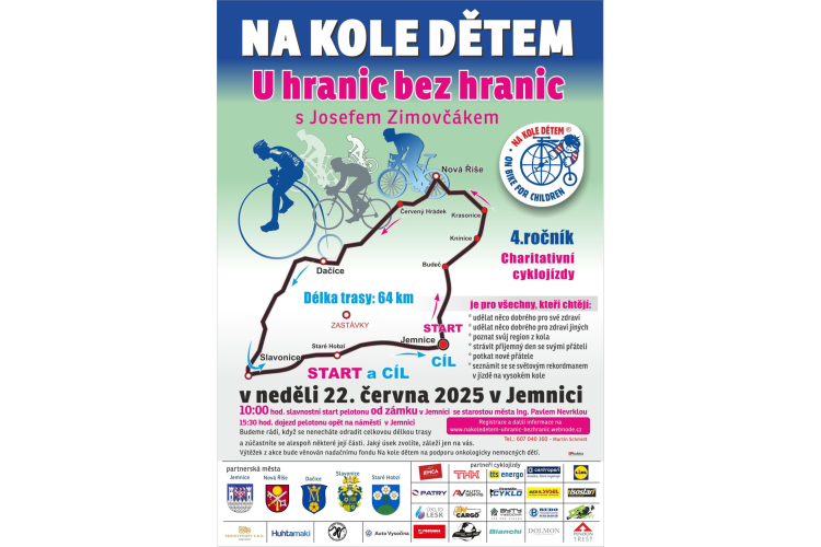 Na kole dětem - U hranic bez hranic s Josefem Zimovčákem
