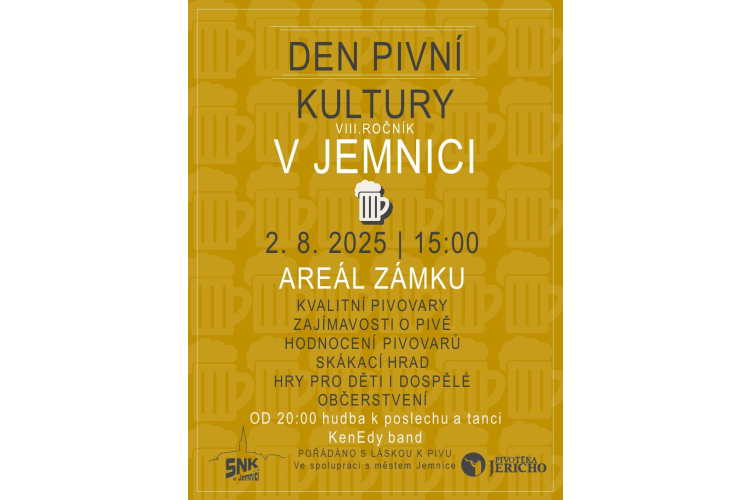 Den pivní kultury v Jemnici – VIII. ročník