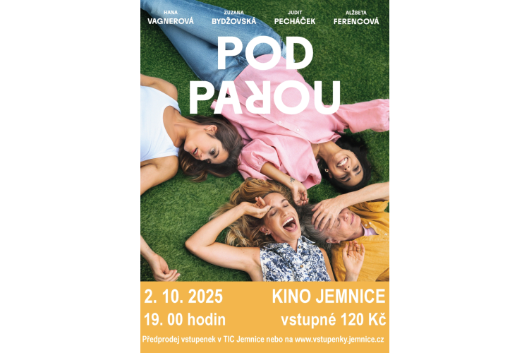 Pod parou - filmové představení pro dospělé