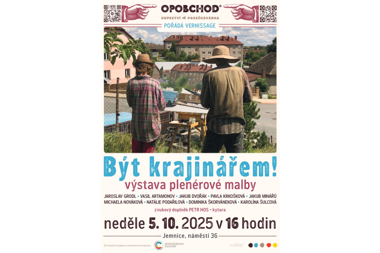 Být krajinářem! - výstava plenérové malby