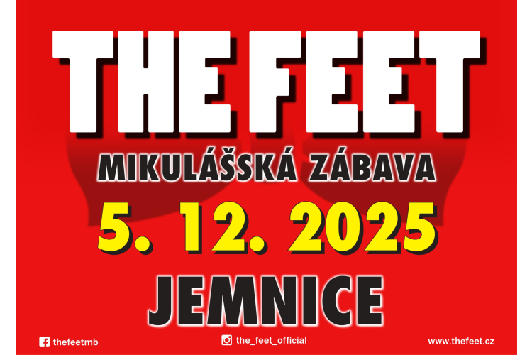 Mikulášská taneční zábava - The Feet a Michal Šafrata