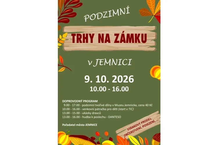 Podzimní trhy na zámku