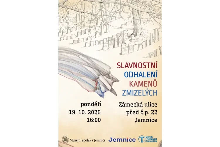 Slavnostní odhalení kamenů zmizelých