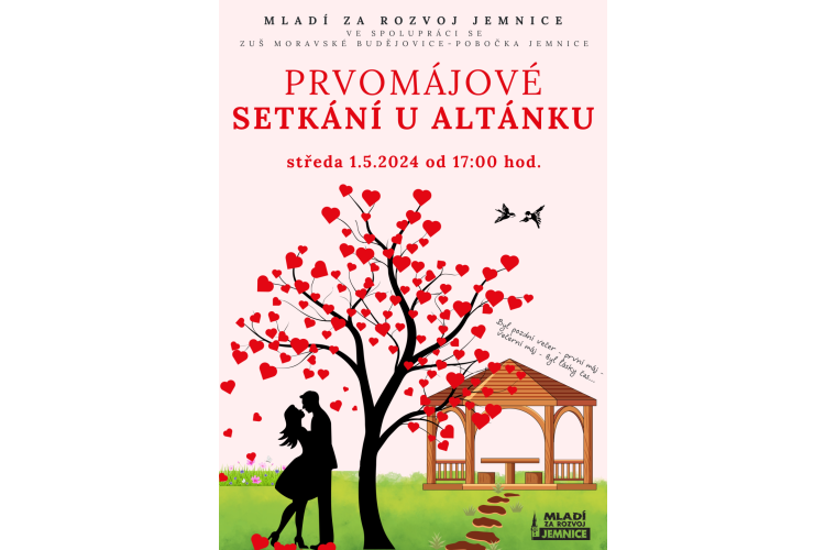 Prvomájové setkání u altánku