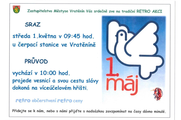 Retro akce 1. máj
