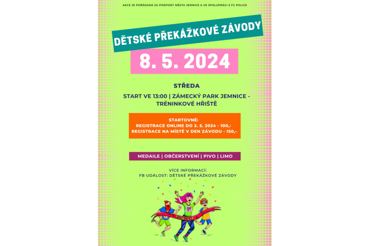Dětské překážkové závody