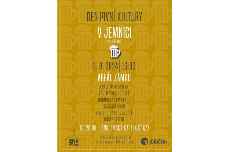 Den pivní kultury v Jemnici – V. ročník