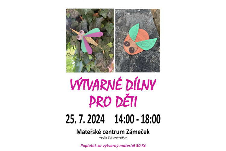 Výtvarné dílny pro děti